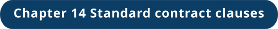 Chapter 14 Standard contract clauses